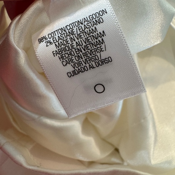 T Tahari White Cali Sleeveless Dress Women’s Size 4 Cotton Elastane Gold NWT - Picture 10 of 11